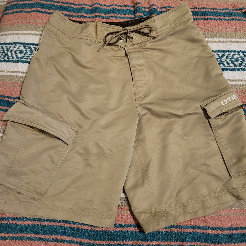 O'Neill Boardshorts. Tan. Size medium.
